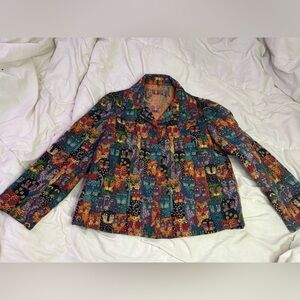 Blazer animal embroidered